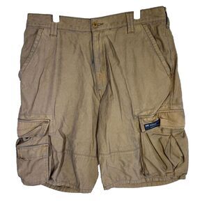Levi's Workwear Cargo Shorts Relaxed Fit Casual Brown Cotton Size 30